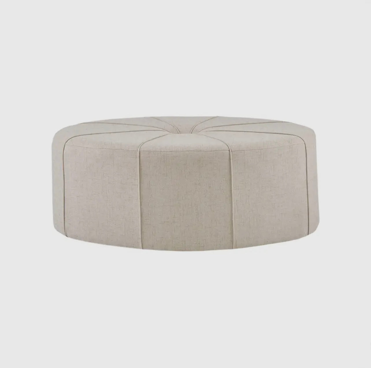 Oval Oversized Ottoman