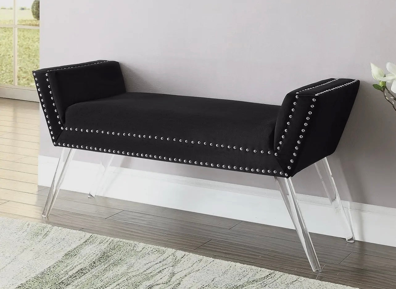Crawford Velvet Bench