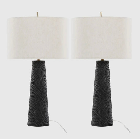 Kona 31” Polyresin Table lamp (Set of 2)