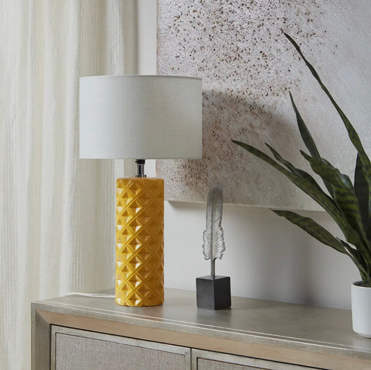 Mazi cylinder Ceramic lamp